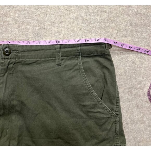Cabela's Outdoors Military Green Cargo Shorts Khaki Outdoor 42 9.5" Inseam - Picture 7 of 8